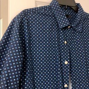 Claiborne Men’s Casual Button Up T-Shirt